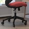 Flash Furniture Red Mesh Mid-Back Task Chair with Roller Wheels BL-X-5M-RED-RLB-GG - alternate 7